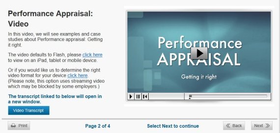 performance appraisal course
