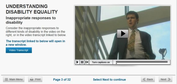 disability elearning