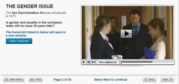 gender equality training