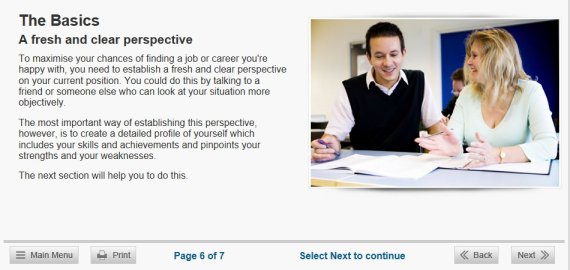 changing jobs elearning training