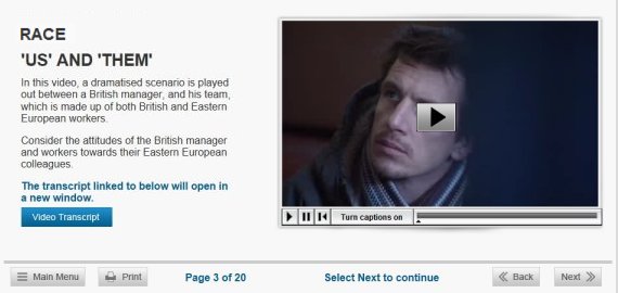 race discrimination course