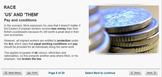 race discrimination online training