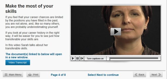 preparing for redundancy course